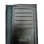 Pack of 2 Luxury Men's Ultra-Thin Long Wallets - Woven Pattern Multi-Card Clutch - Image 8