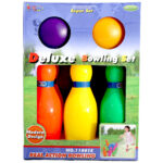 Deluxe Bowling Set Toy For Kids 6 Pins & 2 Balls