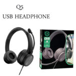Q5 USB Wired Headphone With Microphone