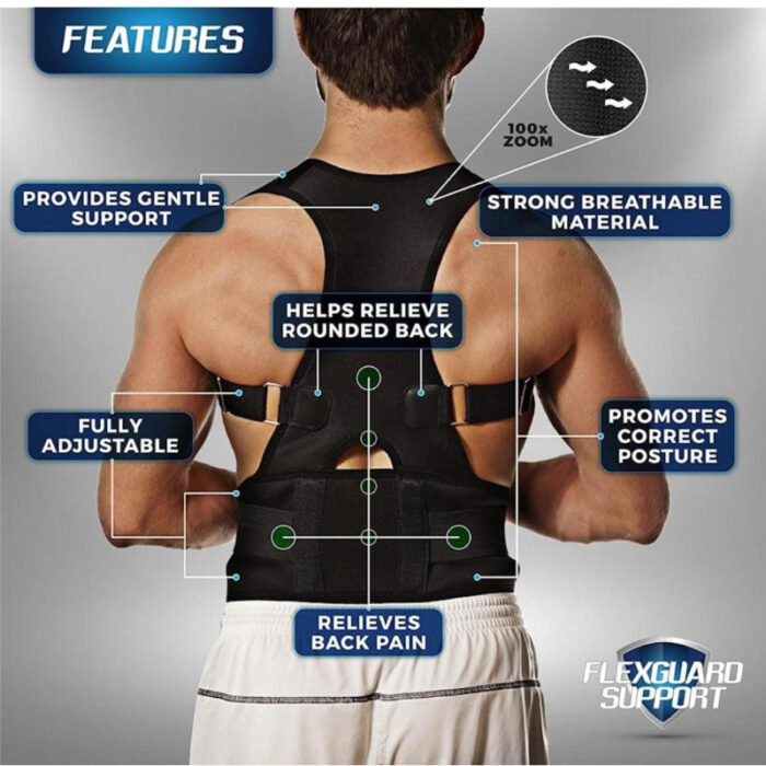 Real Doctor Plus Adjustable Posture Support Belt For Men And Women - Image 10