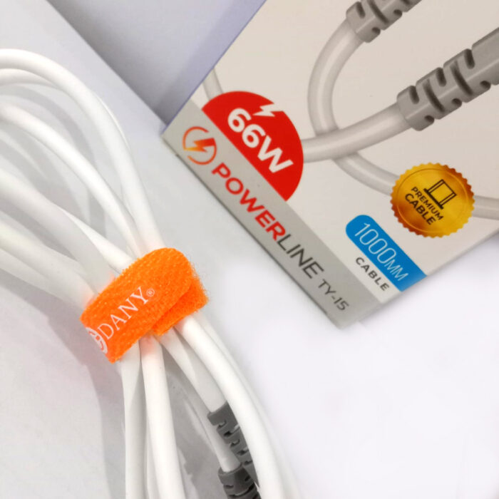 TY-15 66W High-Quality Type-C To Type-C Charging And Data Cable - Image 8