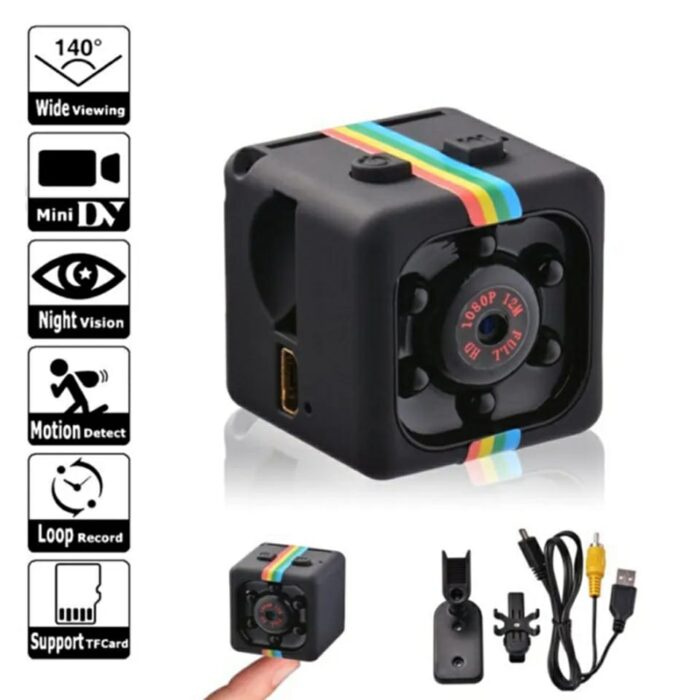 Sq11 Mini Camera HD 1080P Sensor Night Vision Camcorder Motion DVR Micro Camera Sport DV Video small Sq 11 Camera - Image 1