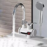 (with  shower) Electric Hot Water Heater Faucet Kitchen Instant Heating Tap Water