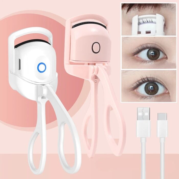 Automatic eyelash curler  | Electric Eyelash Curler, Eye Beauty Makeup Tools, Long Lasting Curling (random Color) - Image 1