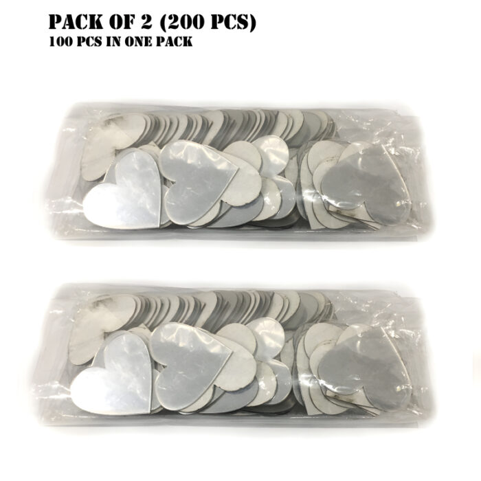 200 Pieces Mini 3D Heart-Shaped Acrylic Mirror Wall Stickers For Decorative Home Enhancement - Image 7