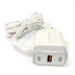 SOVO Combo SG-101 3.4A Quick Charger With Dual Attached Cables - Image 6