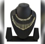 Multi and Black color Choker Necklace for Women / Fancy pendant Choker for Girls - Image 2