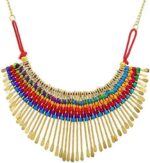 Multi and Black color Choker Necklace for Women / Fancy pendant Choker for Girls - Image 5