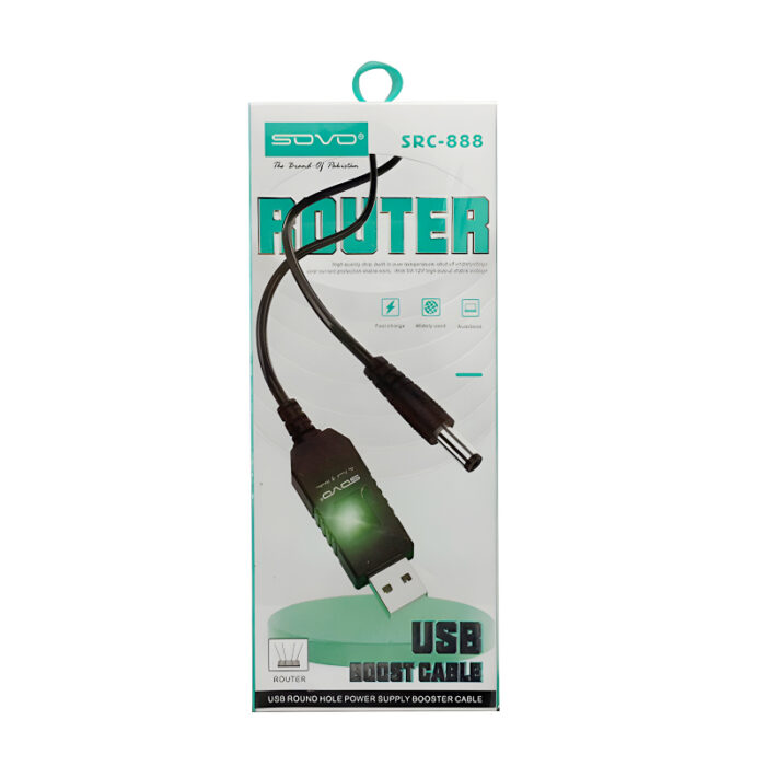 Pack Of 2 SOVO SRC-888 High Quality USB Boost Router Cable - Image 4
