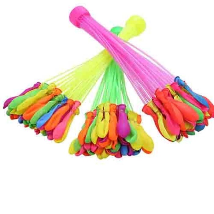 111pcs/bag - Fast Fill Water Balloon Kit | Quick Fill Magic Self Sealing Water Balloon | Party Supplies For Outdoor Water Party | Water War Game - Image 1
