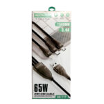 SOVO SC-117 High-Quality 65W 3-In-1 USB Cable - Image 3