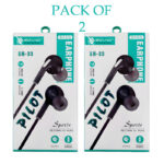 Pack Of 2 SOVO SH-33 Pilot High Fidelity Stereo Music Handsfree - Image 6