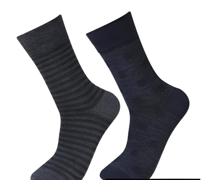 Pack of 2 Gents full length socks | Full Length Comfortable socks for boys, Mens - Image 4