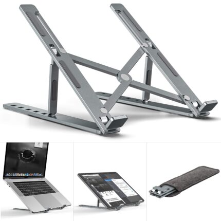 Laptop Stand Creative Folding Storage Bracket  Fiber Plastic