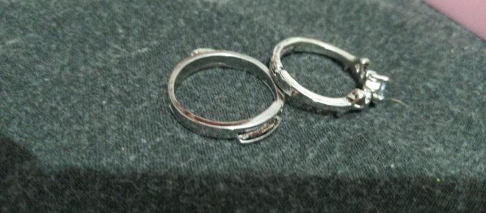 1 Pair of Couple ring for engagement and friendship gift | Stainless steel ring - Image 7