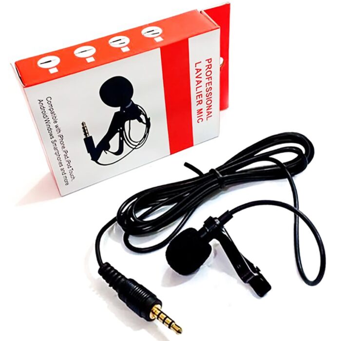 WhatsApp-Image-2024-04-26-at-8.44.10-PM.jpeg Professional Lavalier Mic 3.5mm Suitable For Mobile Phones Iphone And Other Devices - Image 1