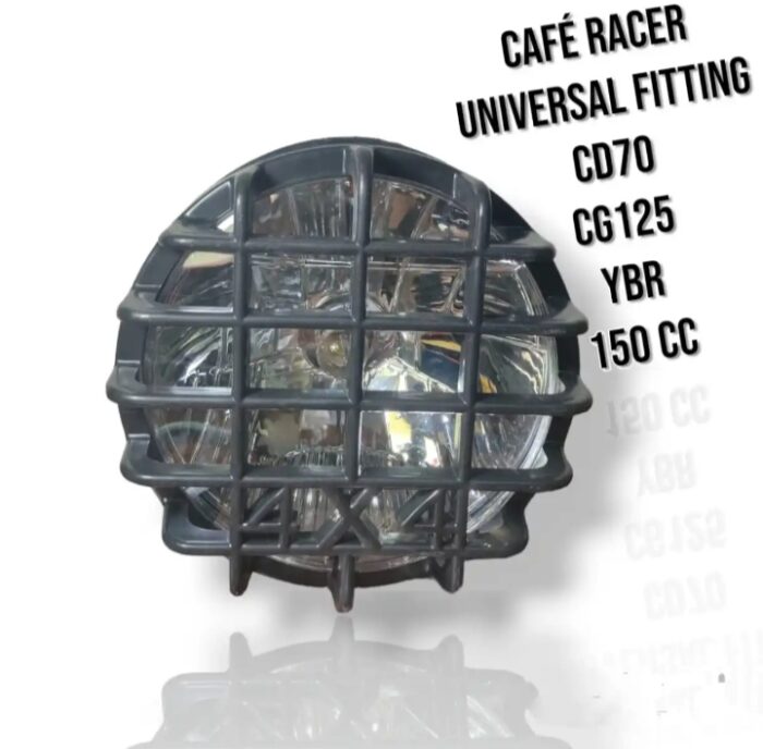 Round 4x4 style headlight universal motorcycle - Image 1