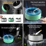 Ashtray With Air Purifier, Ashtray Smokeless | Multipurpose Ashtray With Air Purifier Function (random Colors) - Image 3