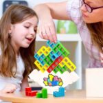 Tetris Balance Stacking Tower | Tetra Tower Game | Building Block Toys | Puzzle Board Game For Kids | Brain Game Building Block Intelligence Educational Gift - Image 7