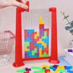 Color Pattern Block Mind Game Challenge | Kids Educational Toy Building Blocks | Kids Educational Toy Building Blocks | Tetris Learning Toy for Children, Tetris Game Children (Random colors) - Image 11