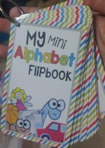 My Mini Alphabet Flipbook | ABC English Alphabet Letters Child Flash Cards Baby Learning Toys Kids Gift Pre-Kindergarten - Image 2