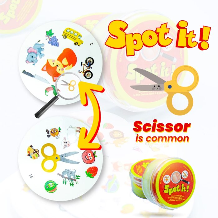 Spot it! Active Play Family Game 46 Cards | Multiplayer Indoor Cards game for kids, Men and women Fun Games - Image 8