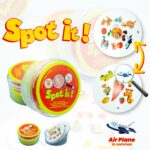 Spot it! Active Play Family Game 46 Cards | Multiplayer Indoor Cards game for kids, Men and women Fun Games