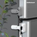 Child Safety Fridge Lock , Baby Safety Refrigerator Freezer Door Lock, No Tools Need or Drill (Grey) - 1 PC - Image 13