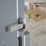 Child Safety Fridge Lock , Baby Safety Refrigerator Freezer Door Lock, No Tools Need or Drill (Grey) - 1 PC - Image 16