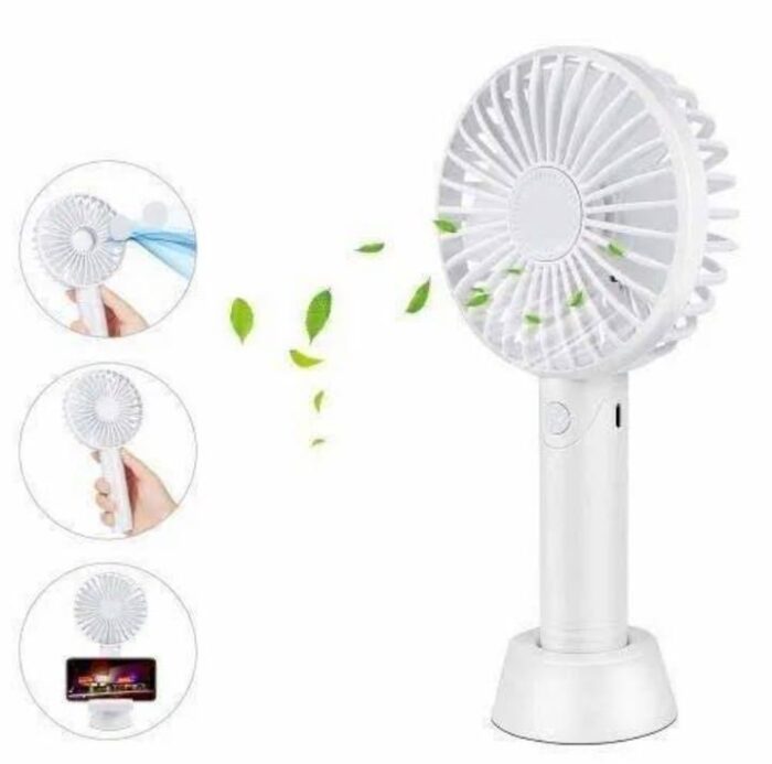 Handheld Mini Fan Usb Portable Rechargeable Fan (random Colors) - Image 3
