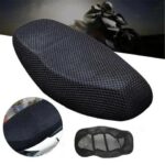 Universal motor bike motorcycle cool mesh 10mm XXL net design seat cover sunscreen cushion bike seat protector sun block heat insulation water rain proof mesh pad for all motorbikes