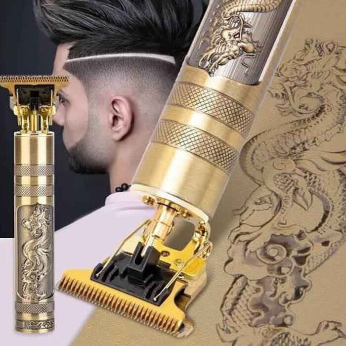 Vintage T9 Trimmer Dragon Style Metal Professional Hair and Beard Trimmer (Metal Body) - Image 1