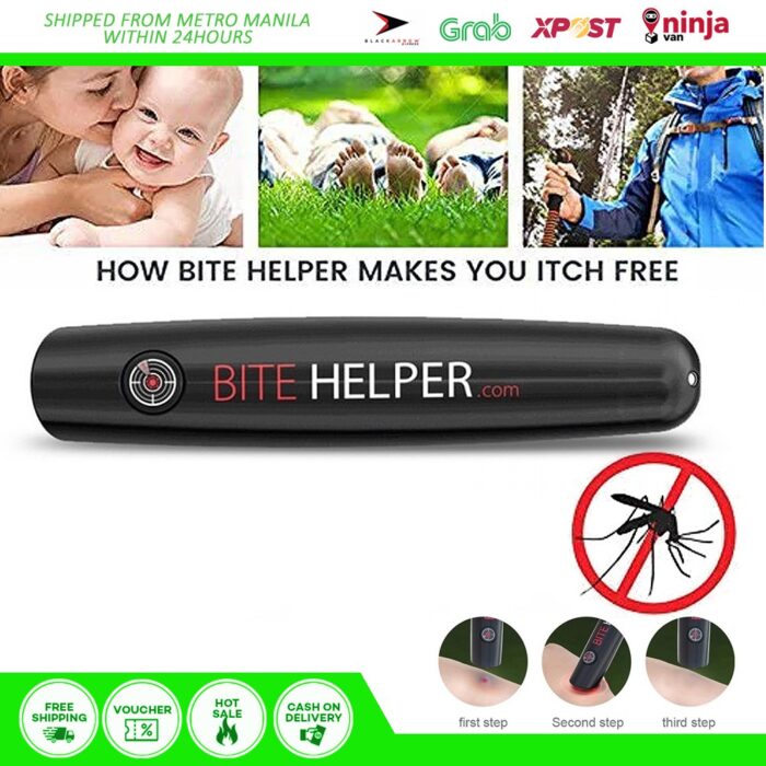 Mosquito Bite Helper – Insect Bite Relief, Useful For Summer, Helps Children, Insect Bites, Adults, Irritation, Itching, Neutralizer, Relieve Stings (Cell operated ) - Image 2