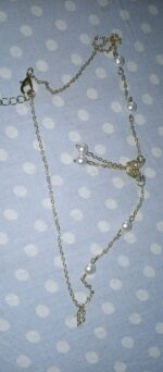 Gold Butterfly Pearl Choker Necklace for Women Girls Butterfly Pendent Necklace Pearl Tassels Necklace Jewelry Gifts - Image 3