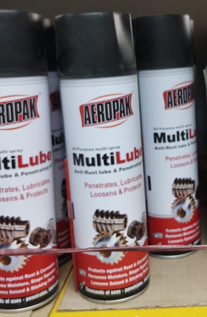 AEROPAK 500ML Rust Loosener and Remover with lubrication - Image 2