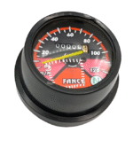 Single round style meter universal for motorcycle cafe racer style