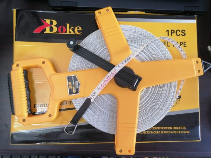 Fiber Measuring Tape 100 Meter, Heavy Duty for Professionals - Image 4