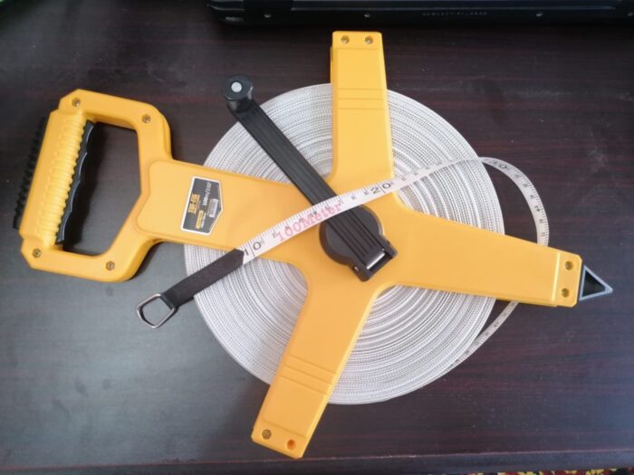 Fiber Measuring Tape 100 Meter, Heavy Duty for Professionals - Image 5