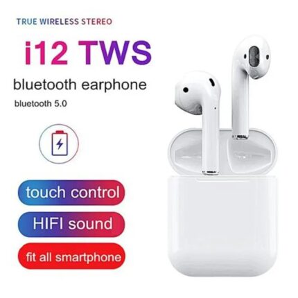(NW000347) I12 TWS Wireless Earbuds Bluetooth / Airpods Bluetooth V5.0 wireless Earbuds Sport Stereo