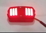 Universal Motorbike Back Light With Indicator DRL Audi Style - Image 8