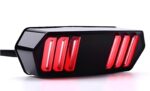 Universal Motorbike Back Light With Indicator DRL Audi Style - Image 10