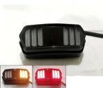 Universal Motorbike Back Light With Indicator DRL Audi Style - Image 9