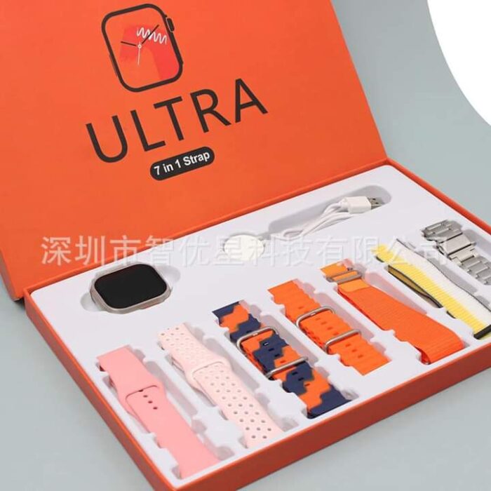 LAXASFIT 7 in 1 ultra LATEST MODEL SMART WATCH(random color) - Image 10