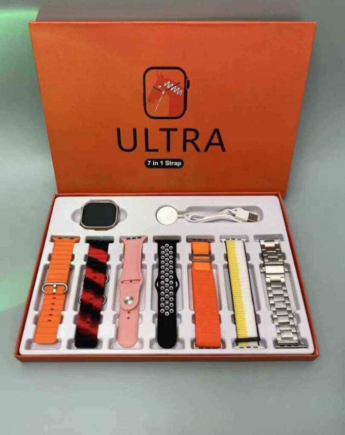 LAXASFIT 7 in 1 ultra LATEST MODEL SMART WATCH(random color) - Image 11