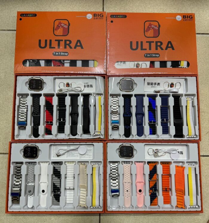 LAXASFIT 7 in 1 ultra LATEST MODEL SMART WATCH(random color) - Image 13