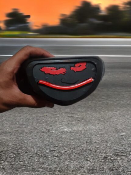 Honda 70cc Back Light smile shape Complete Fancy with dolphin light  Motorcycle Motor Bike for 70cc all bikes