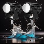 2 pcs Mini drive fog light with ( 3 point ) gift fog light for all bikes With Yellow & white colour . For Bike ,Car , Jeep . - Image 9