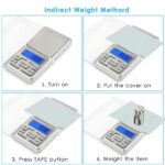 Mini Electronic Scales High Precision Pocket Digital Scale for Gold Sterling Jewelry Balance Gram For Kitchen Scale 500gx0.1g - Image 4