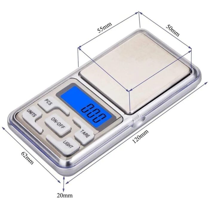 Mini Electronic Scales High Precision Pocket Digital Scale for Gold Sterling Jewelry Balance Gram For Kitchen Scale 500gx0.1g - Image 7