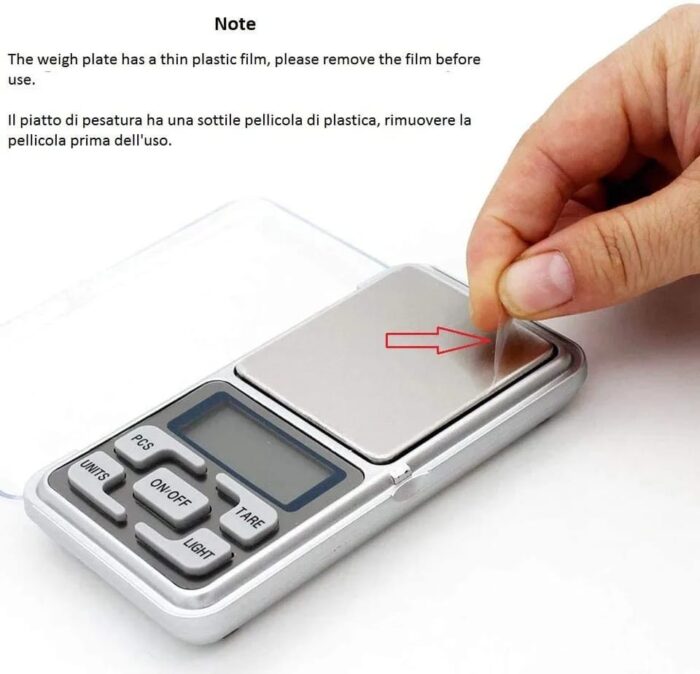 Mini Electronic Scales High Precision Pocket Digital Scale for Gold Sterling Jewelry Balance Gram For Kitchen Scale 500gx0.1g - Image 10